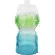 Bottiglia pieghevole Platypus Soft Bottle 1,0L Closure verde/blu CoastalStripe