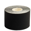 Nastro kinesiologico Yate Kinesiology tape 5 cm x 5 m nero