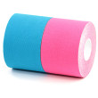 Nastro kinesiologico BronVit Sport Kinesio Tape set blu/rosa