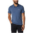 Maglietta da uomo Columbia Tech Trail Polo blu scuro Dark Mountain Heather