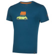 Maglietta da uomo La Sportiva Cinquecento T-Shirt M blu/arancio Storm Blue/Hawaiian Sun