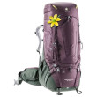 Zaino da donna Deuter Aircontact PRO 65+15 SL (2020) viola AubergineIvy