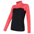 Felpa da donna Sensor Coolmax Thermo nero/rosa