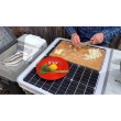 Tavola GoSun con pannello solare 60W