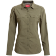 Camicia da donna Craghoppers NosiLife Adventure Long Sleeved Shirt III verde Wild Olive