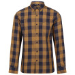 Camicia da uomo Regatta Lance marrone Navy/Umber Bold Check