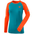 Maglietta da donna Dynafit Alpine Pro W L/S Tee blu/arancio lowa