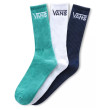 Calze Vans MN Classic Crew (38,5-42) 3Pk verde PorcelainGreen