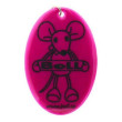 Ciondolo Boll Reflective Pendant 4 rosa Magenta