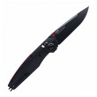 Coltello chiudubile Acta non verba A100 BB DLC Slepnier nero GRN Black / Alock