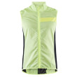 Gilet da ciclismo da uomo Craft Essence Light Wind giallo Flumino