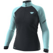 Felpa tecnica da donna Dynafit Speed Polartec® 1/2 Zip Women blu Blue