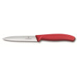 Coltello per verdure Victorinox a lama ondulata 10 cm rosso red