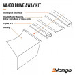 Set di collegamento Vango Driveaway Kit for 4mm & 6mm Rails 4m Set