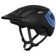 Casco da ciclismo POC Axion nero/blu Uranium Black/Opal Blue Metallic/Matt