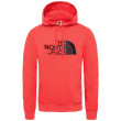 Felpa da uomo The North Face Drew Peak Pullover Hoodie rosso SalsaRed