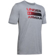 Maglietta da uomo Under Armour Team Issue Wordmark SS grigio SteelLightHeather/Black