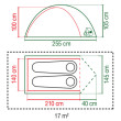 Tenda da trekking Coleman Darwin 2