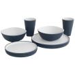 Set di stoviglie Outwell Gala 2 Person Dinner Set blu scuro Navy Night