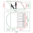 Tenda familiare Coleman Rocky Mountain 5 Plus