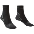 Calzini impermeabili Bridgedale Storm Sock LW Ankle nero Black/