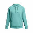 Felpa da donna Under Armour Rival Fleece Hoodie azzurro RadialTurquoise/White