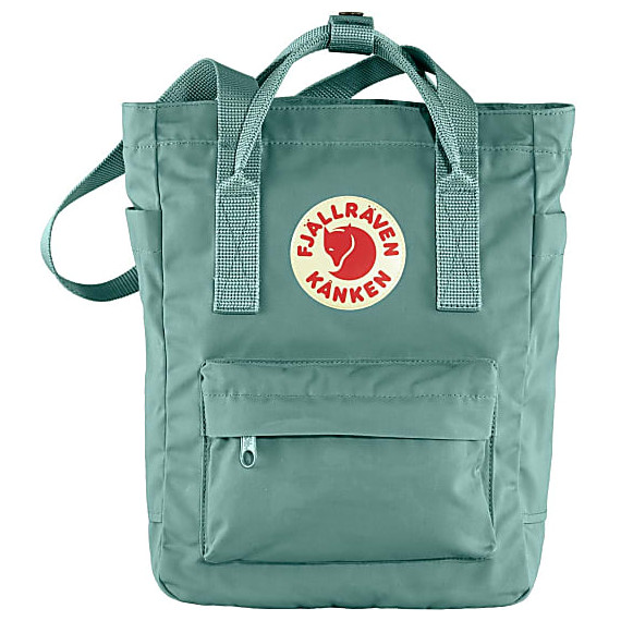 Fjällräven Kånken Totepack Mini – Zaino Convertibile Unisex, Borse A Tracolla E Tablet, Cuscino Incluso, Verde
