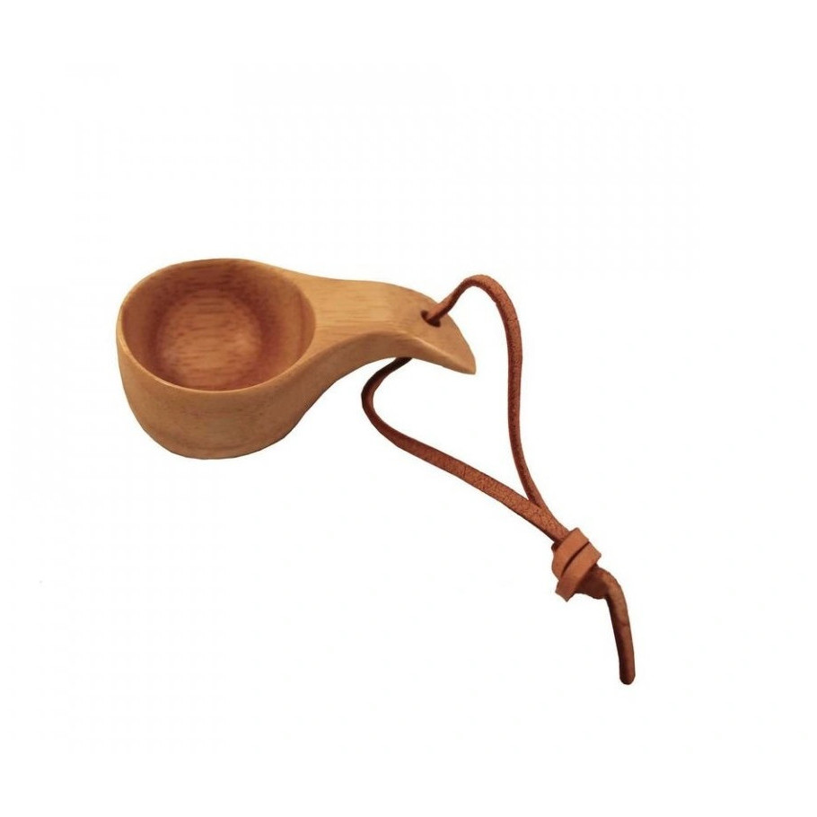 Tazza Di Legno Kuksa Fatta A Mano In Stile Nordico, Tazza Di Legno Da Viaggio Portatile Tazza Di Legno, Campeggio Escursionismo Tazza Di Tè Di Sopravvivenza Ecologica Fatta A Mano (A1 - Foto 10