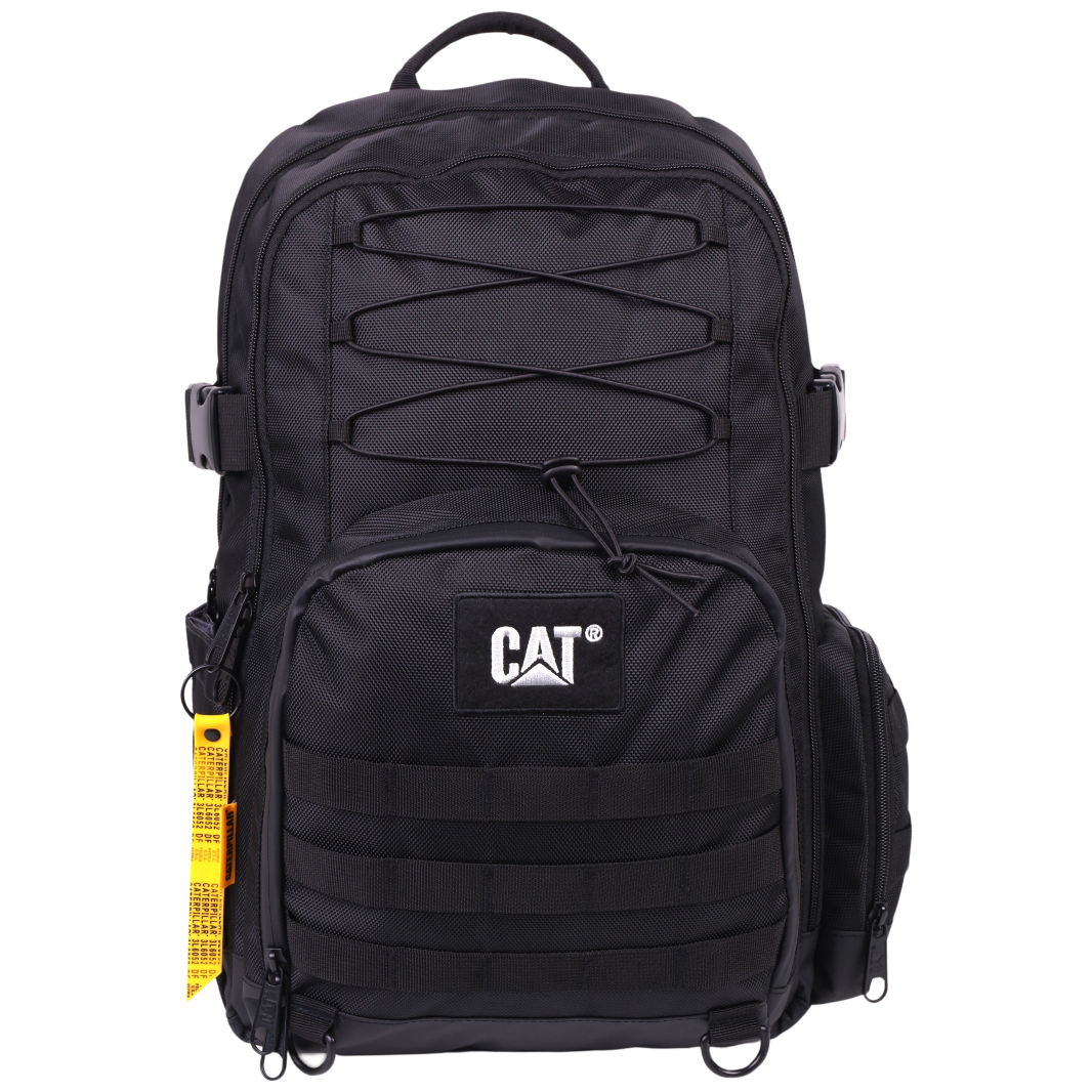 Caterpillar Zaino Tactical Cabin 84723-01 - Unisex, Nero, Poliestere