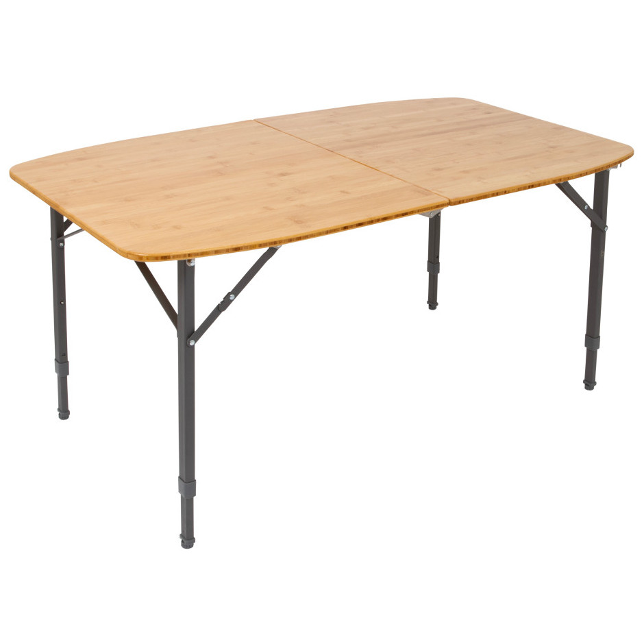 Bo-Camp Tablet/Vassoio In MDF Per Sgabello – 40x40x3 Cm, Grigio, Bordo In Alluminio, Trasforma Lo Sgabello In Tavolino - 2
