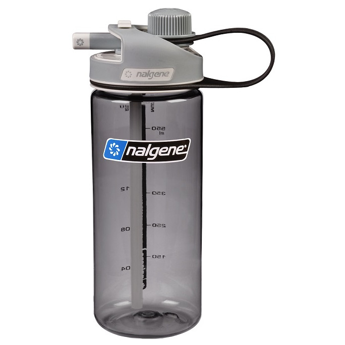 Borraccia Nalgene Multi Drink 0.6L - Con Cannuccia E Tappo Largo - Verde