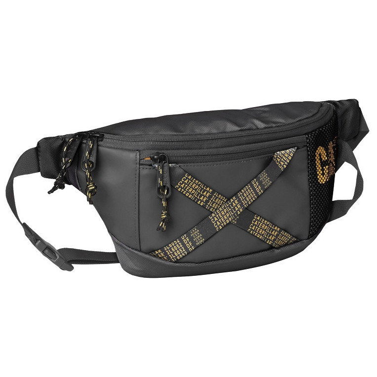 Caterpillar Marsupio The Sixty 84051-01: 2 Litri, Nero, In Poliestere Con Tasca Lampo - 3