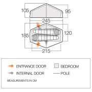 Tenda da trekking Vango Apex Compact 200