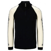 Maglione da uomo Dale of Norway Geilo Masc Sweater nero/bianco Black Offwhite