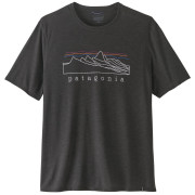Maglietta da uomo Patagonia Men's Capilene Cool Trail Shirt - Stratapeaks nero Ink Black