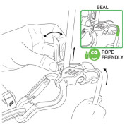 Assicuratore con sistema frenante Beal Birdie