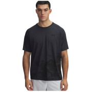 Maglietta da uomo Under Armour M Tech Fade SS grigio Anthracite / Black / Black