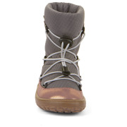 Scarpe da bambino Froddo Barefoot Tex Track Wool Grey/Pink
