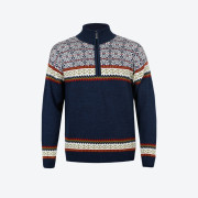 Maglione Kama 4097 blu scuro navy