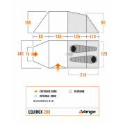 Tenda Vango Equinox 200