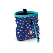 Sacchetto Ocún Lucky Kid + pásek Ocún Chalk Bag Belt blu Marine