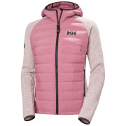 Giacca da donna Helly Hansen W Skagen Hybrid Knit Insulator rosa 664 Wildberry