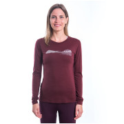 Maglietta da donna Sensor Merino Air Pt Hills dl.rukáv