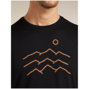 Maglietta funzionale da uomo Icebreaker Merino Blend 125 Cool-Lite™ Sphere SS Tee Across the Peaks