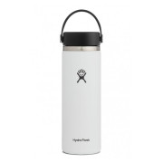 Borraccia termica Hydro Flask Wide Mouth 20 oz bianco White