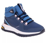 Scarpe da trekking da donna Hi-Tec Harrow Mid Wp V Wo'S blu/rosa Navy/Smoke Blue/Pink