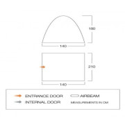 Tenda interna Vango BR003 - Free-Standing Bedroom