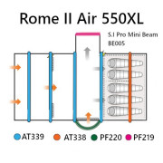 Camera d'aria di ricambio Vango Airspeed S.I Pro Tube 685 x 10 cm - AT339