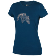 Maglietta da donna Zulu Bambus Elephant 210 Short turchese ocean blue