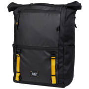 Zaino da città Caterpillar Signature Utility X Rolltop nero Black